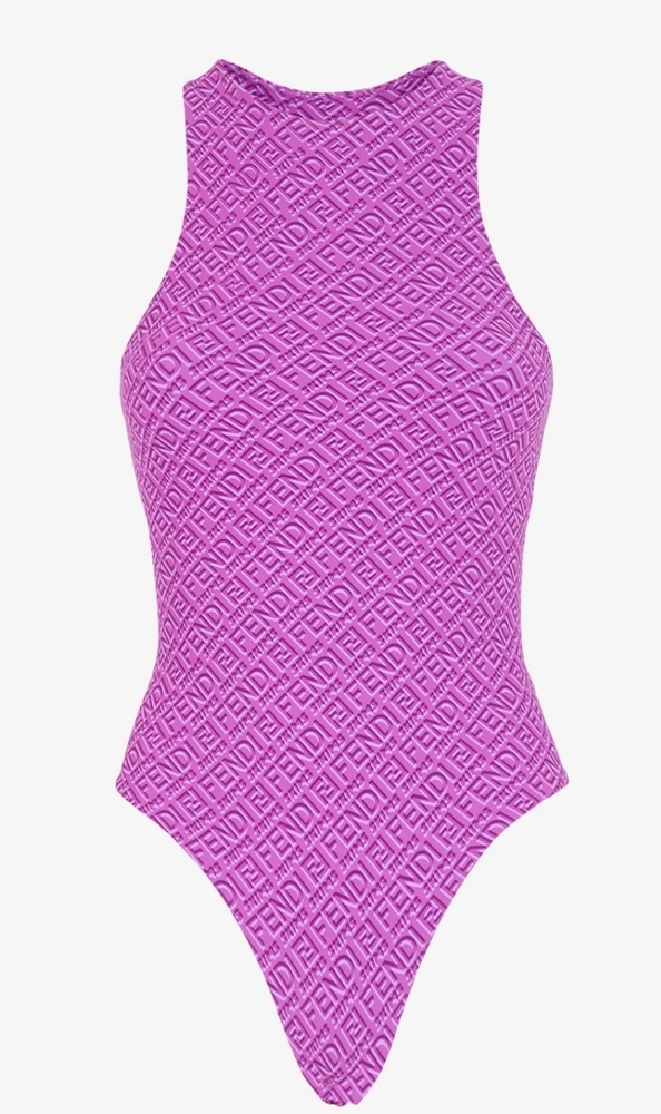 FENDI X SKIMS HIGHNECK BODYSUIT LARGE